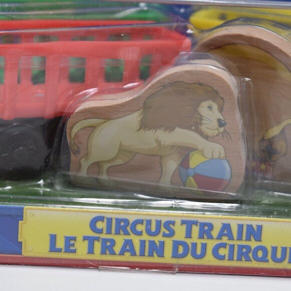 Circus Train Fisher Price Thomas & Friends Wooden Railway Engine New Old Stock - Picture 4 of 9